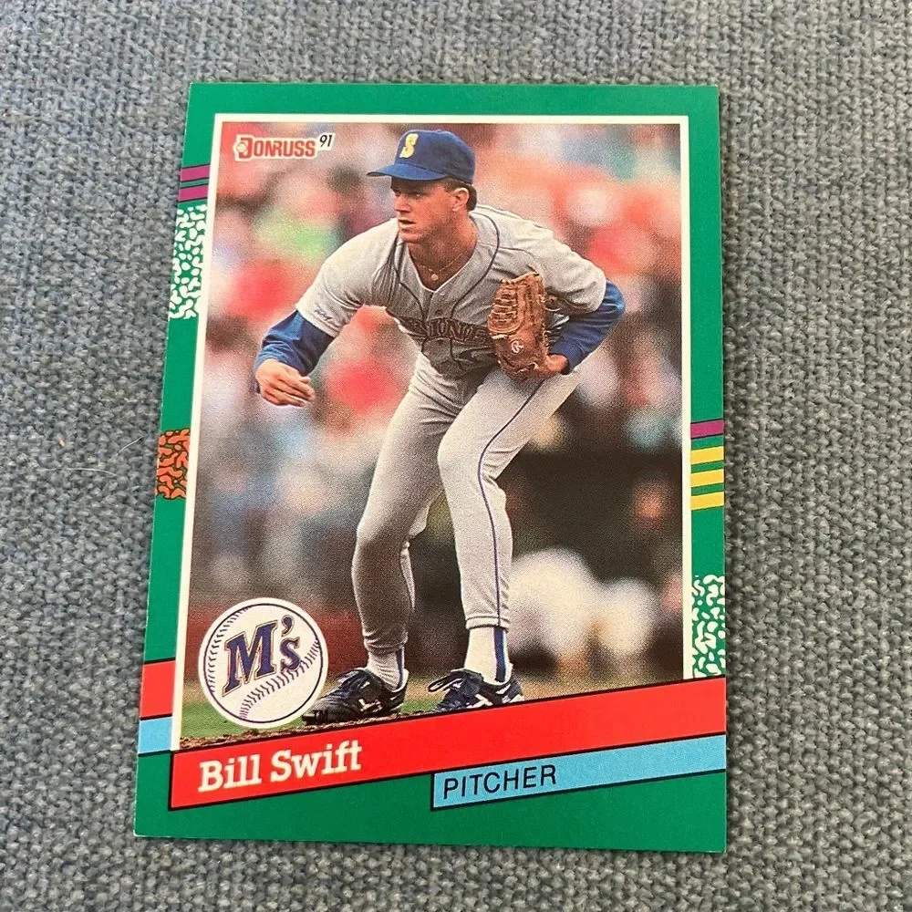 1991 Donruss Seattle Mariners Baseball Card Trading Card